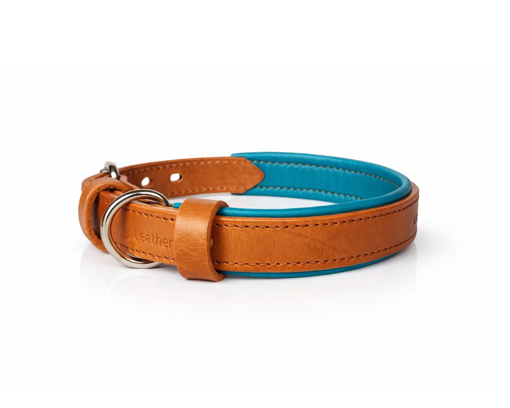 Leather lined collar