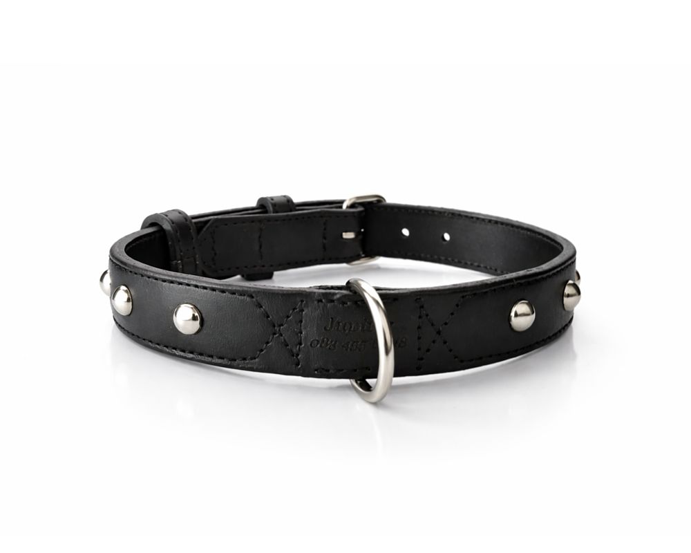 Bully leather collar