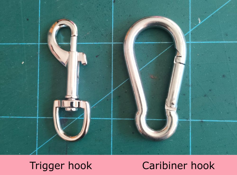 Trigger vs Caribiner hooks